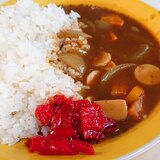 懐かしい味のソーセージカレー＊